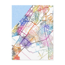 Stadsplattegrond van Rabat Marokko