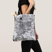 Stadsplattegrond van Ranchi Jharkhand Tote Bag (Dichtbij)