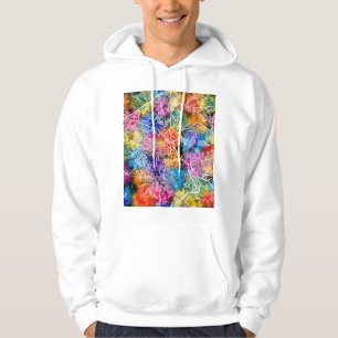 Stadsplattegrond van Rawalpindi, Pakistan Hoodie