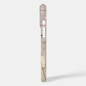 Stadsplattegrond van Seattle Case-Mate iPhone Case (Achterkant / Links)