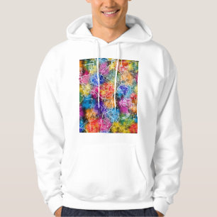 Stadsplattegrond van Semarang Indonesië Hoodie