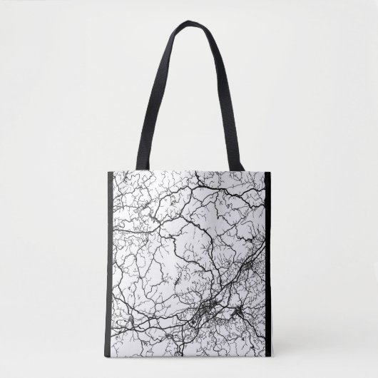 Stadsplattegrond van Shangrao China Tote Bag (Voorkant)