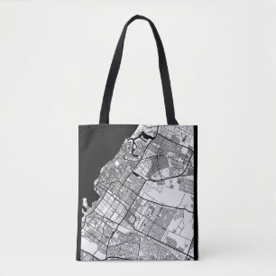 Stadsplattegrond van Sharjah Verenigde Arabische E Tote Bag
