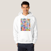 Stadsplattegrond van Surat Gujarat Hoodie (Voorkant volledig)