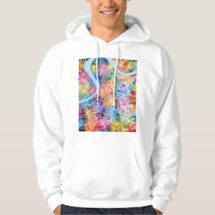 Stadsplattegrond van Surat Gujarat Hoodie