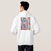 Stadsplattegrond van Surat Gujarat Hoodie (Achterkant volledig)