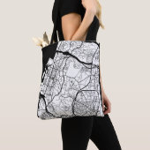 Stadsplattegrond van Taichung Taiwan Tote Bag (Dichtbij)