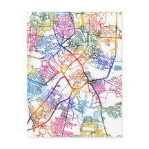 Stadsplattegrond van Tiruchirappalli Tamil Nadu