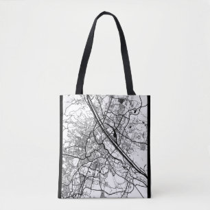 Stadsplattegrond van Wenen Oostenrijk Tote Bag