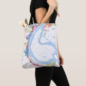 Stadsplattegrond van Wolgograd Rusland Tote Bag (Dichtbij)