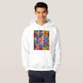 Stadsplattegrond van Yunfu China Hoodie (Voorkant volledig)