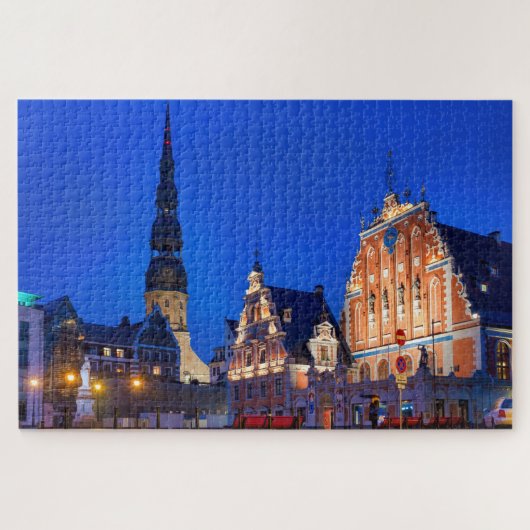 Stadsplein Legpuzzel (Horizontaal)