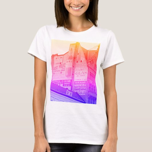Stadsprofiel t-shirt (Voorkant)