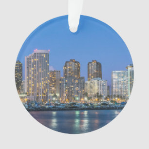 Stadsprofiel van Waikiki Ornament
