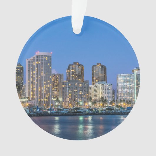 Stadsprofiel van Waikiki Ornament (voorkant)
