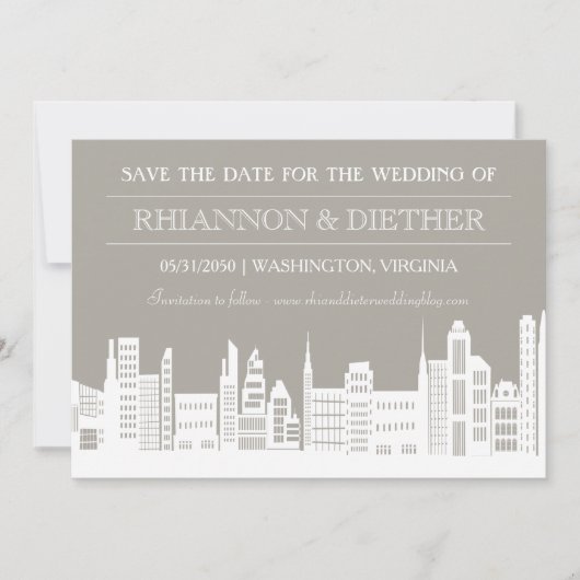 Stadsredder de data save the date (Voorkant)