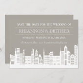 Stadsredder de data save the date (Voorkant / Achterkant)