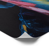 stadsreflectie poster (Hoek)