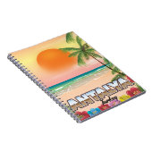 Stadsreisposter Antalya Turkije Notitieboek (Rechterzijde)