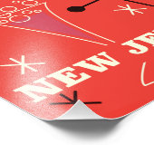 Stadsreisposter voor  kansspelen foto afdruk (Hoek)