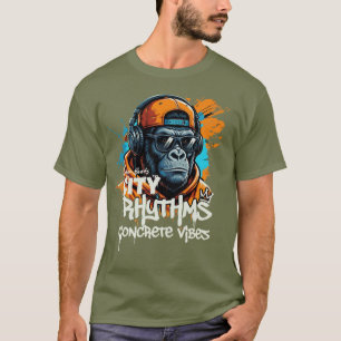 Stadsritmes – Stedelijke Beats & Betonnen Vibes St T-shirt