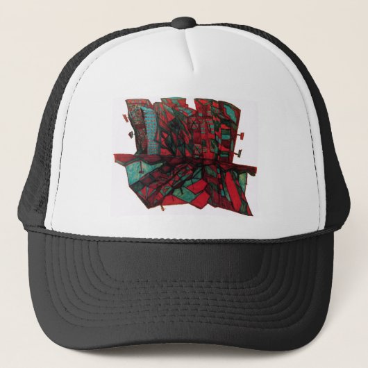 stadsschaduw trucker pet (Voorkant)