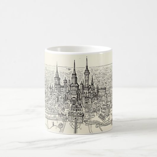 Stadsschets Koffiemok (Center)