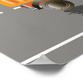 Stadssnelweg, stad en verkeer poster (Hoek)