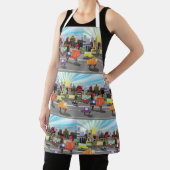 Stadssnelweg, stad en verkeer schort (Insitu)