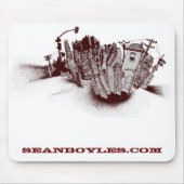 stadsspray muismat (Voorkant)