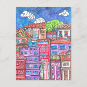 Stadsstad. Briefkaart