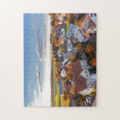 Stadsstad Europa puzzel Legpuzzel (Verticaal)