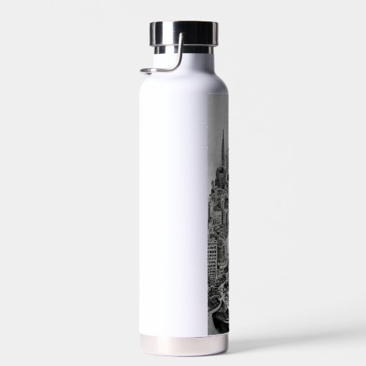 Stadsstad San Francisco Waterfles (Rechts)