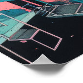 Stadsstappen: een caleidoscopische reis door stede poster (Hoek)