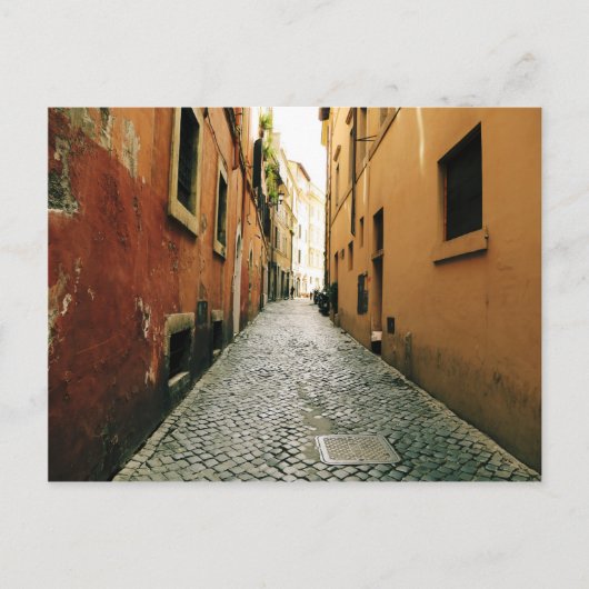 Stadsstraat Briefkaart (Voorkant)