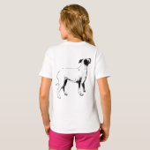 Stadsstraat, hoofd omhoog t-shirt (Achterkant volledig)