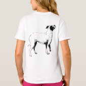 Stadsstraat, hoofd omhoog t-shirt (Achterkant)