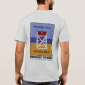 Stadsstrand Narragansett 2006 T-shirt (Achterkant)