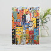 Stadsstraten Bedankkaart (Staand voorkant)