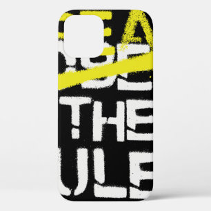 Stadsstraten breken de regels stencil graffiti Case-Mate iPhone case