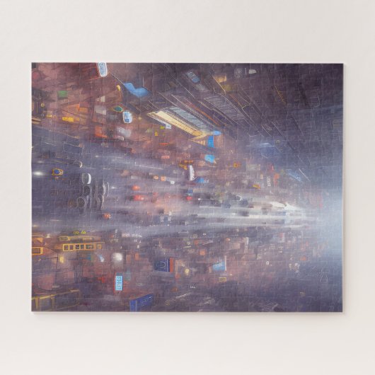 Stadsstraten Legpuzzel (Horizontaal)