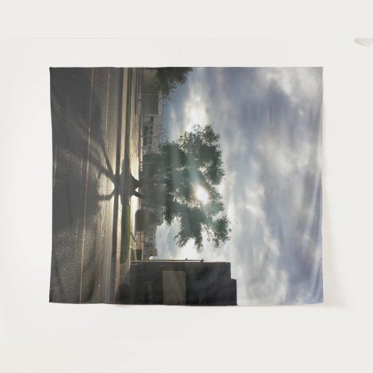 Stadsstructuur Wandkleed (Voorkant (horizontaal))