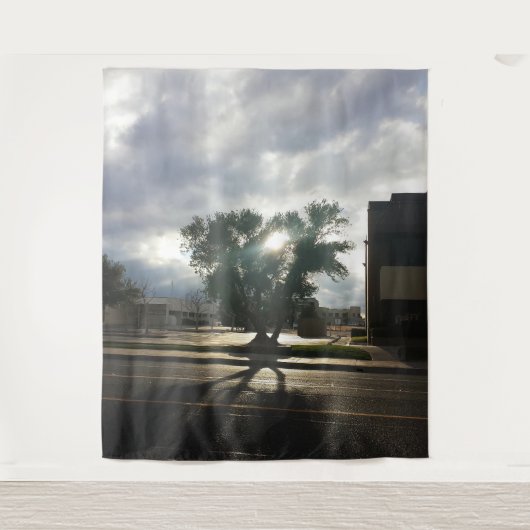 Stadsstructuur Wandkleed (Voorkant)