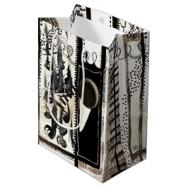 Stadstaal Zwart-wit Medium Cadeauzakje