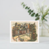 Stadstaferel met Speeltuin Ansichtkaart Briefkaart (Staand voorkant)