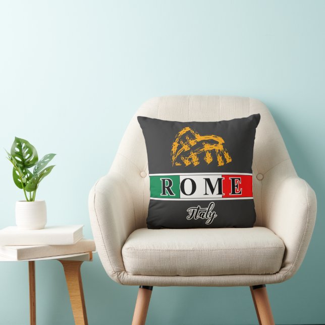 Stadsteken van Rome Kussen (Stoel)