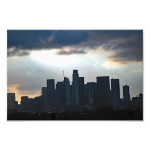 Stadsterras Foto Afdruk