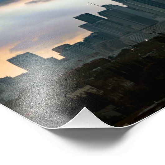 Stadsterras Foto Afdruk (Hoek)