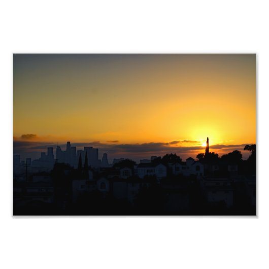 Stadsterras Foto Afdruk (Voorkant)