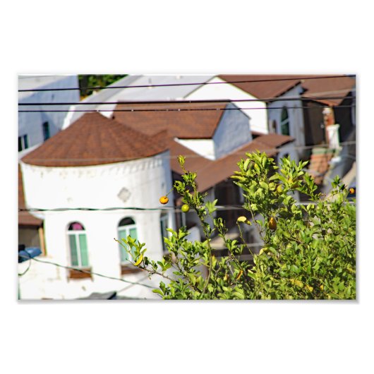 Stadsterras Foto Afdruk (Voorkant)